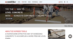Desktop Screenshot of ezscreedtools.com