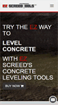 Mobile Screenshot of ezscreedtools.com